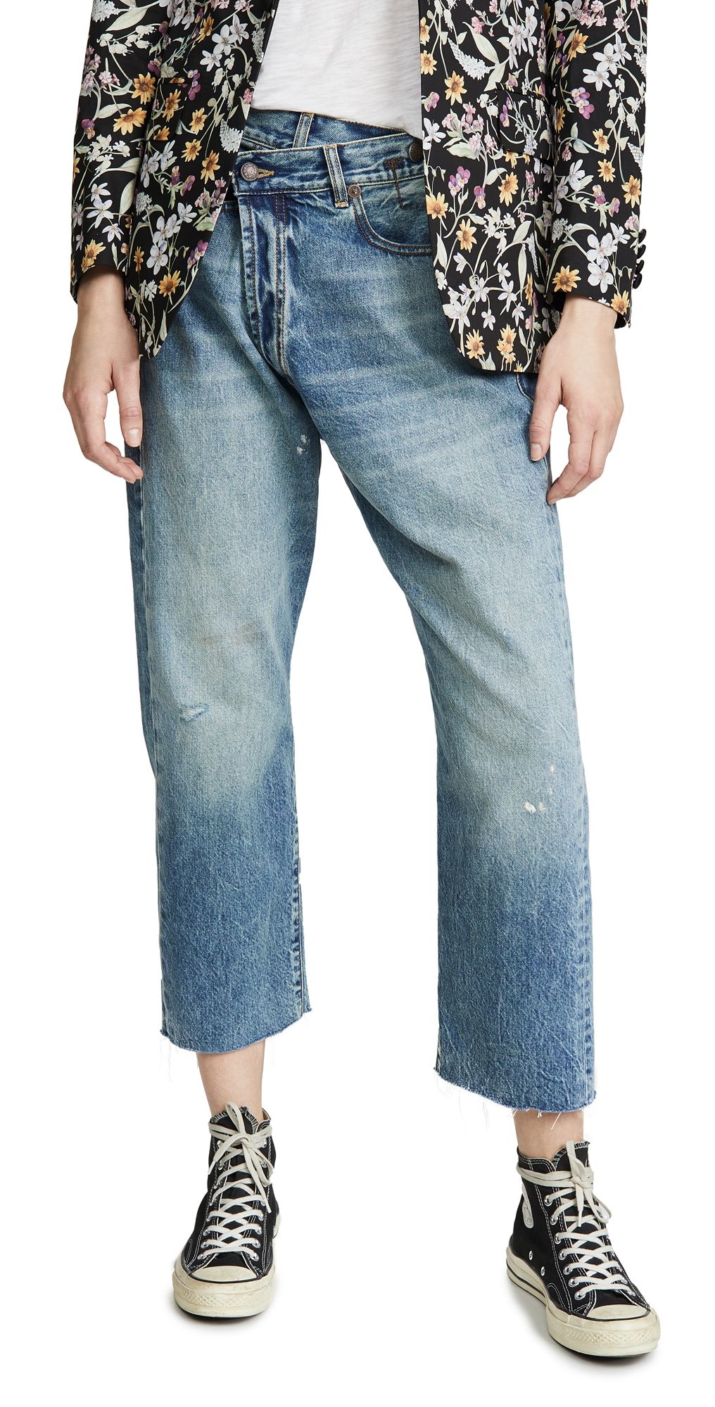 R13 R13 Crossover Jeans Jasper Blue 27