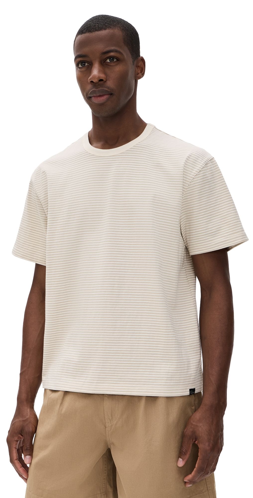 RAILS Kip Stripe Tee Dune Stripe L