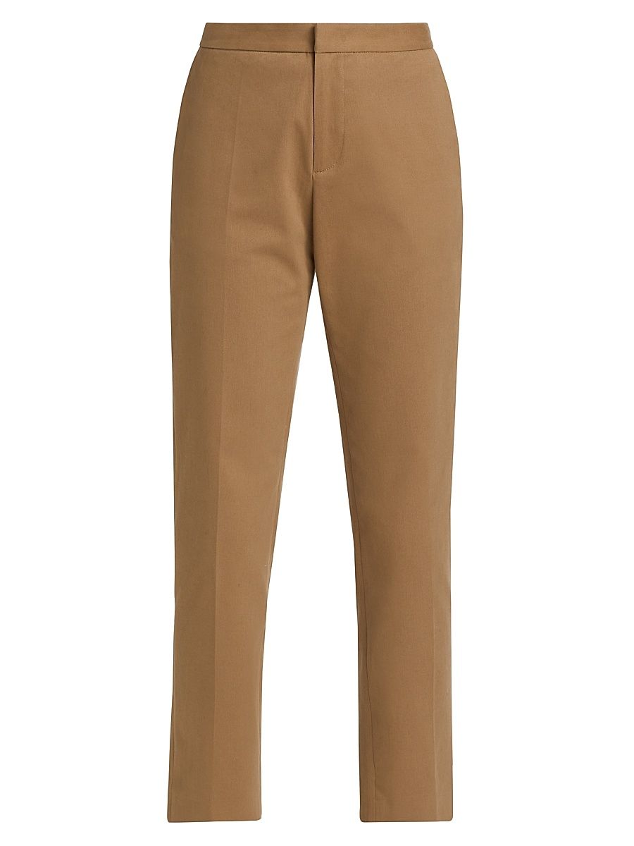Fabiana Filippi Women's Tecno Tailored Regular-Fit Trousers - Natural - Size 12