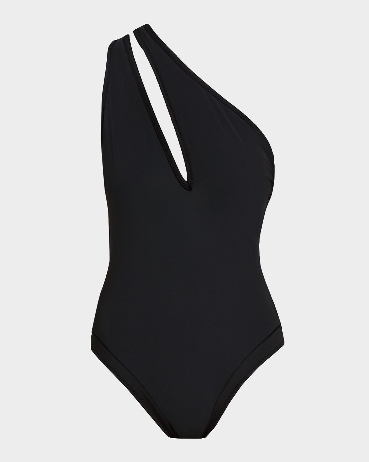 Signature Asymmetric One-Piece Swimsuit