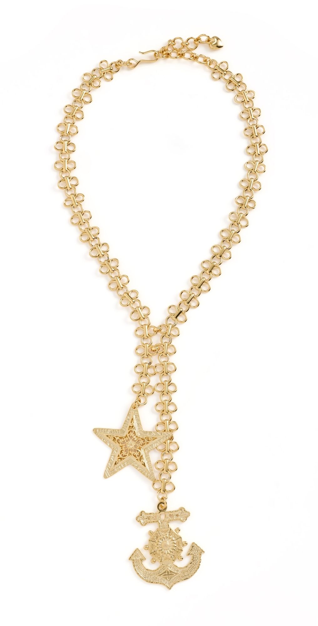 Brinker + Eliza Moonlight Cruise Necklace Gold One Size
