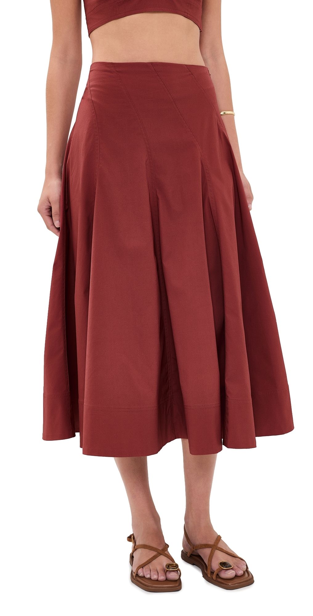 A. L.C. Gemma Skirt Apple Butter 2