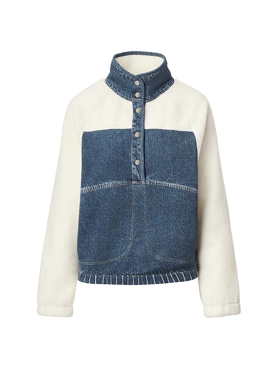 Women's Miramar Sherpa Fleece Top - Alemeda - Size XL