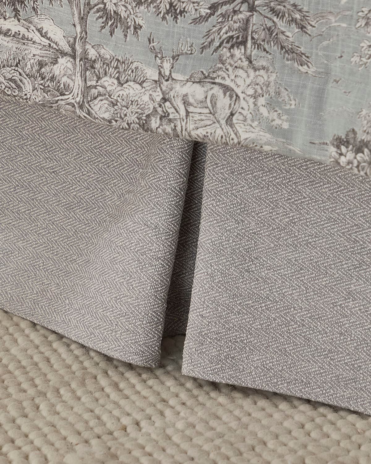 Tailored King Bed Skirt