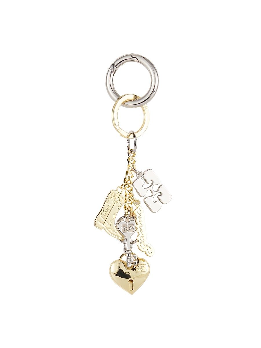 Women's Bou Charms Two-Tone Key Ring - Mixed Colours