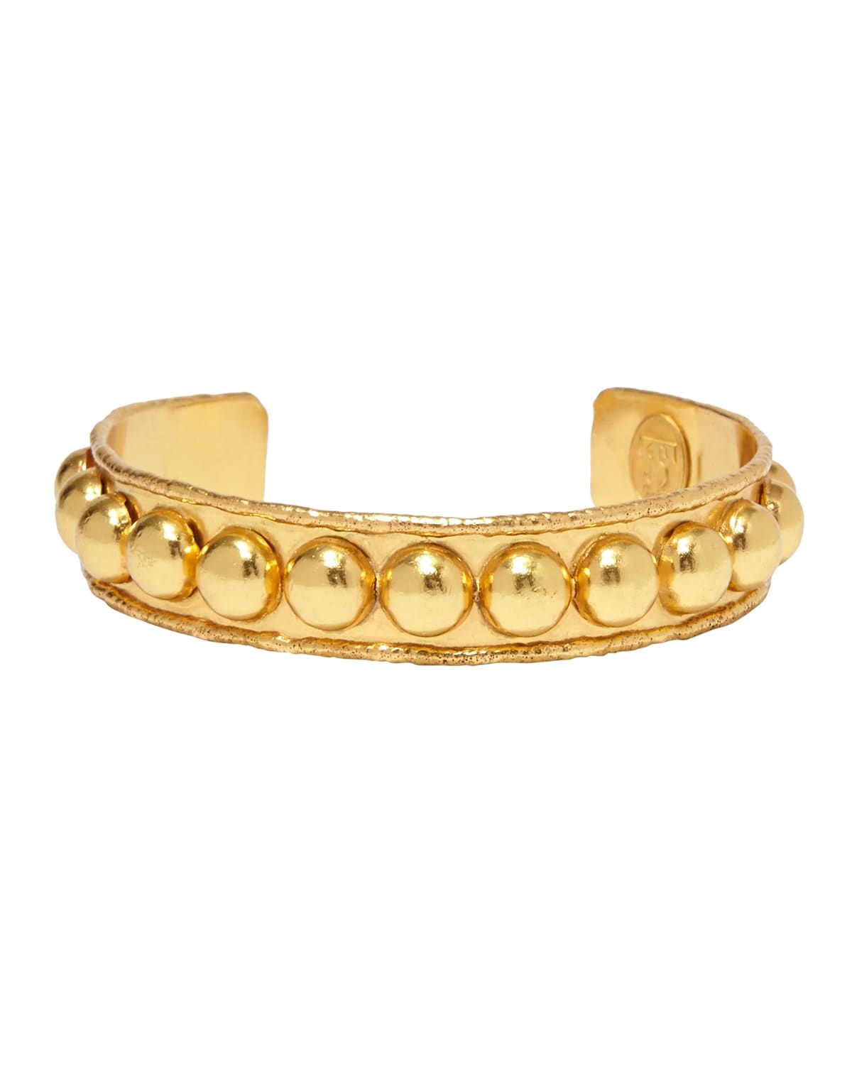 Tribal Cuff Bracelet, Gold