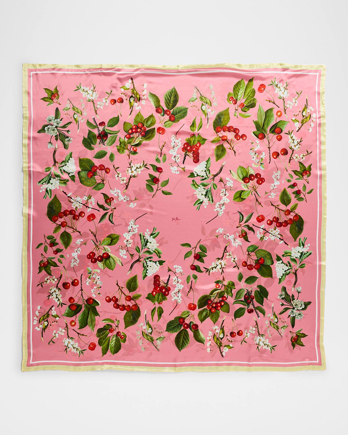 Amelia Double-Sided Silk Scarf