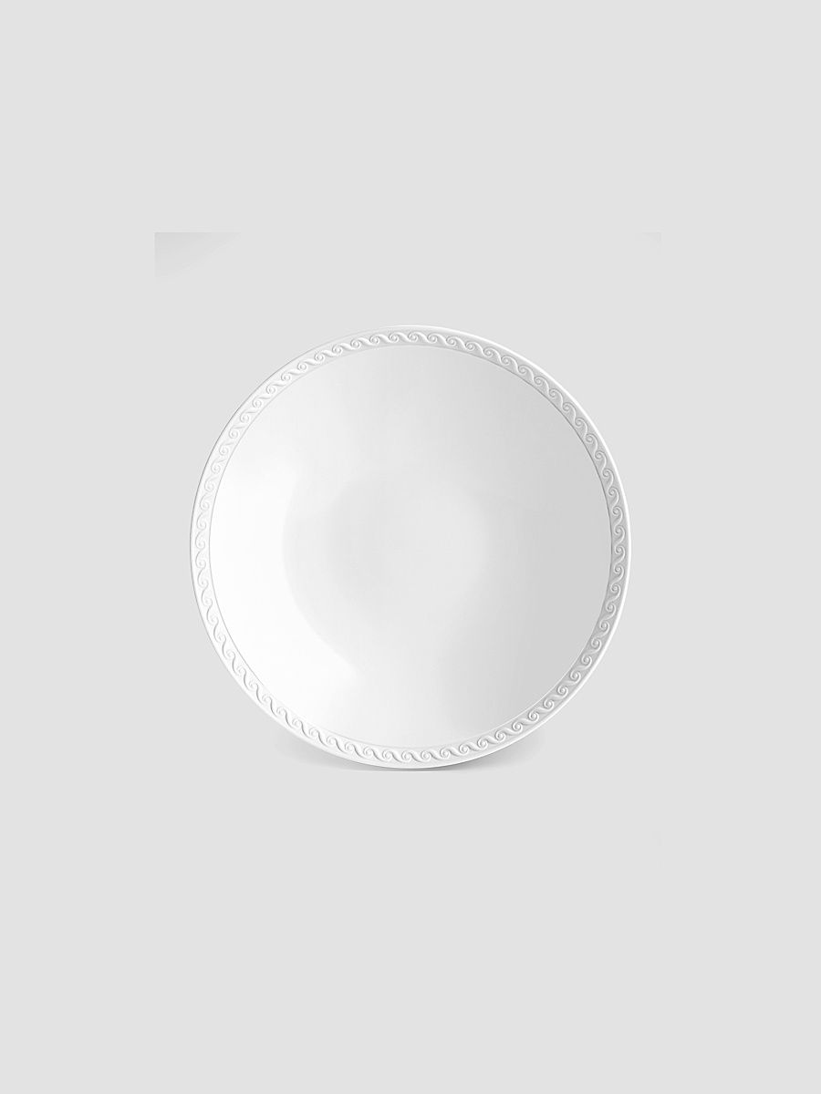 Neptune Soup Plate - White