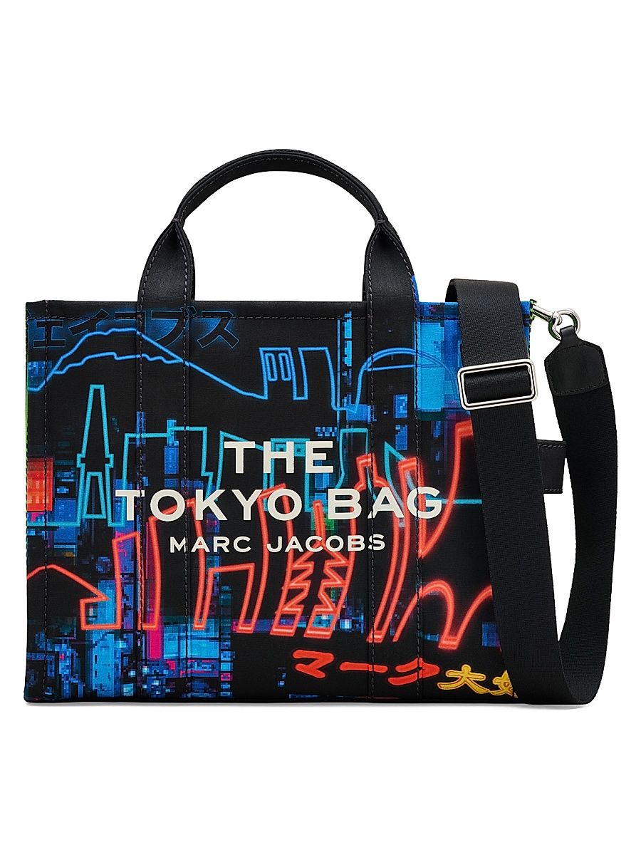 Women's The City Medium Printed Tote Bag - Tokyo