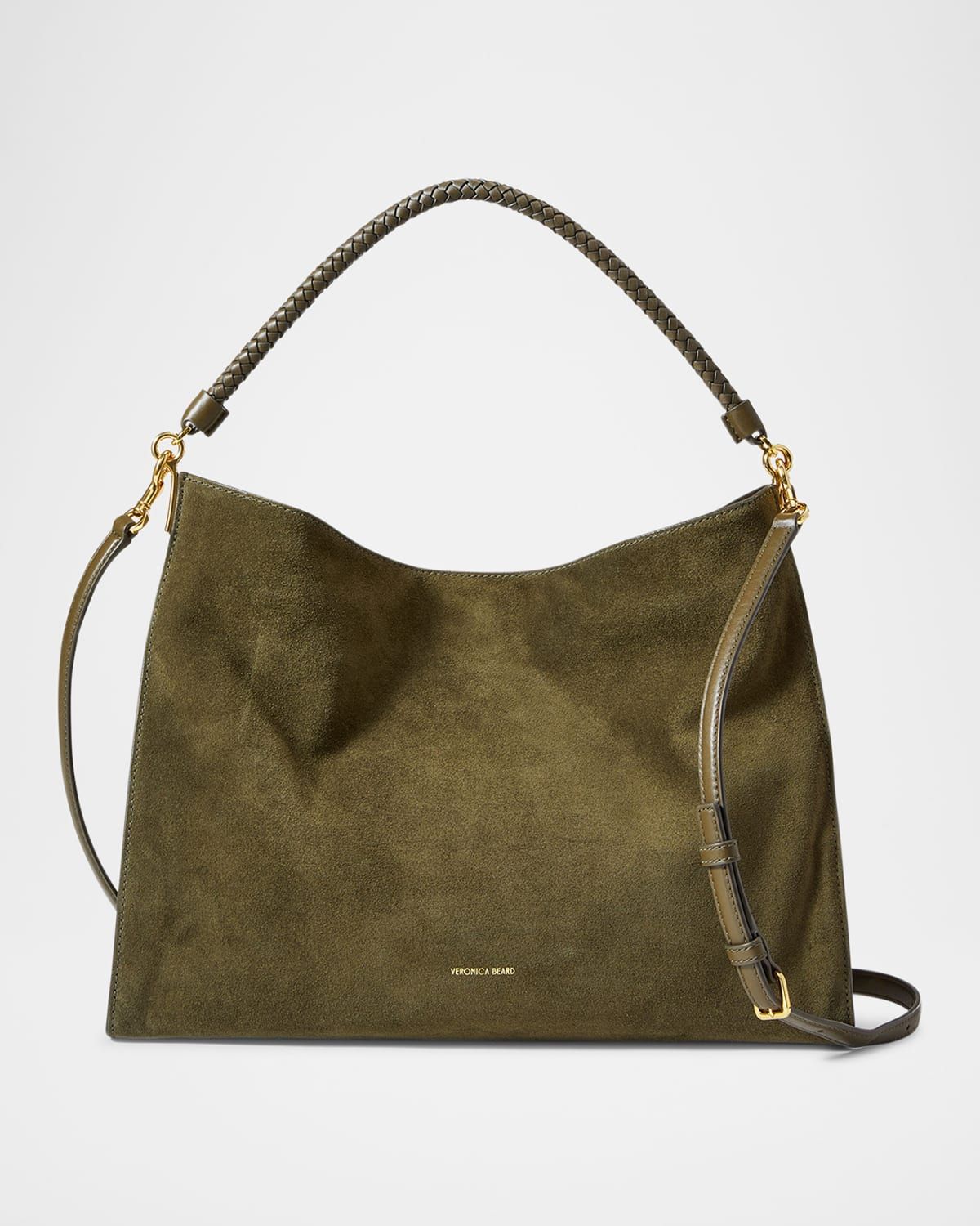 Vida Slouchy Suede Shoulder Bag