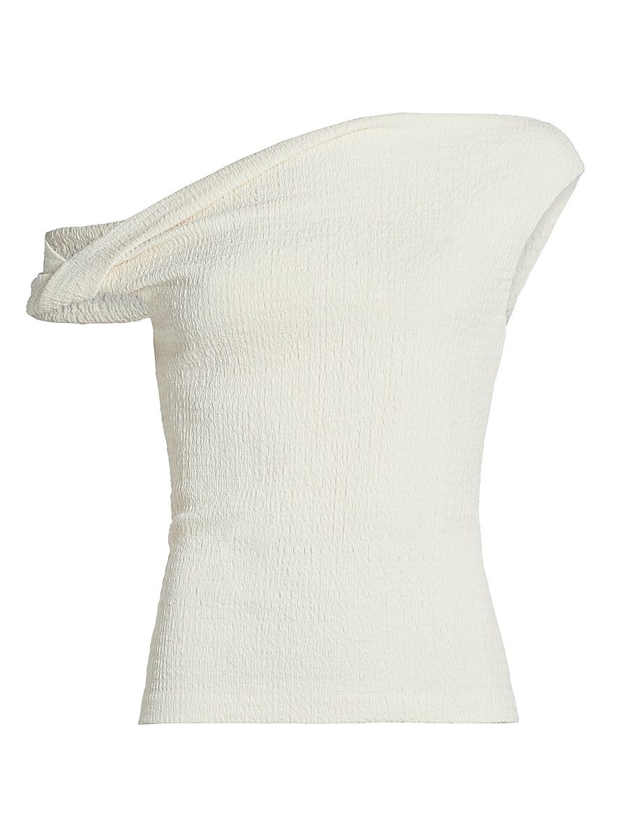 Women's Lou Off-The-Shoulder Top - Ivory - Size XL