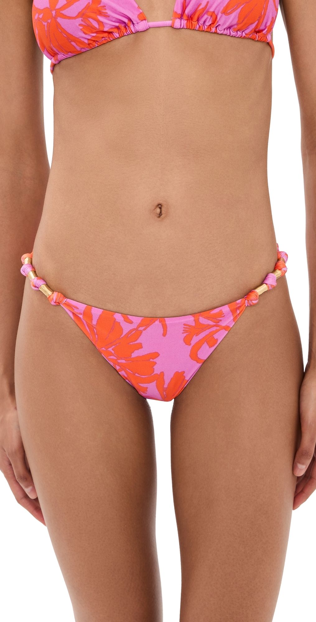 ViX Paula Hermanny Paula Bikini Bottoms Coralshell XS