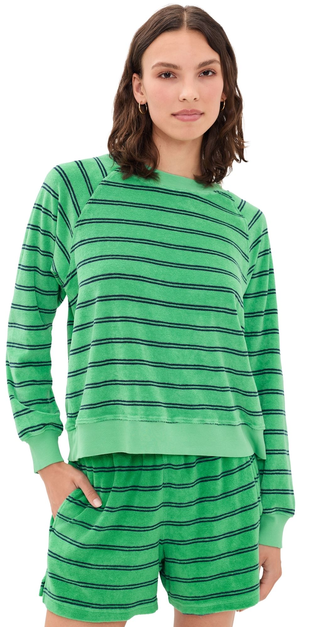 XIRENA Hopper Sweatshirt Jalapeno S
