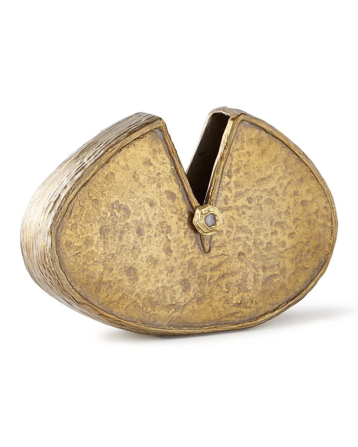 Silver and Gold Enameled Vase II