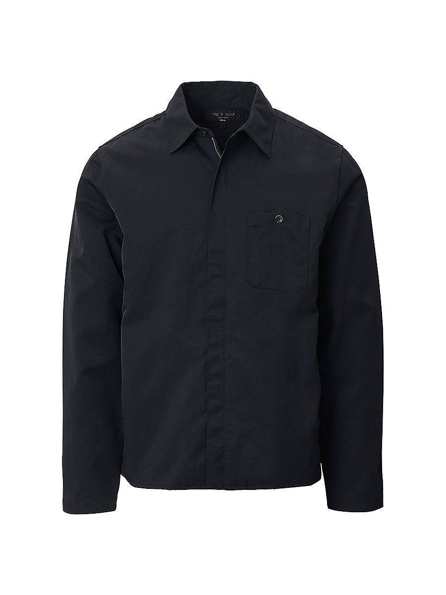 Men's O-Karl Shirt Jacket - Black - Size XXL