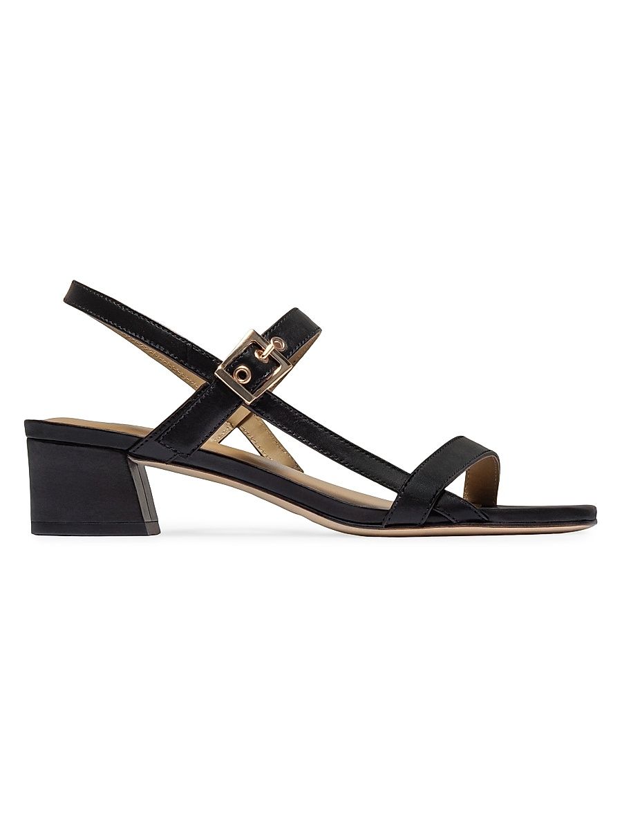 Women's Jinji Low Heel Sandals - Black - Size 11