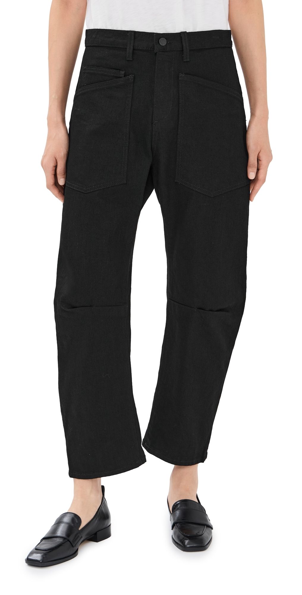 Nili Lotan Shon Jeans Black 25