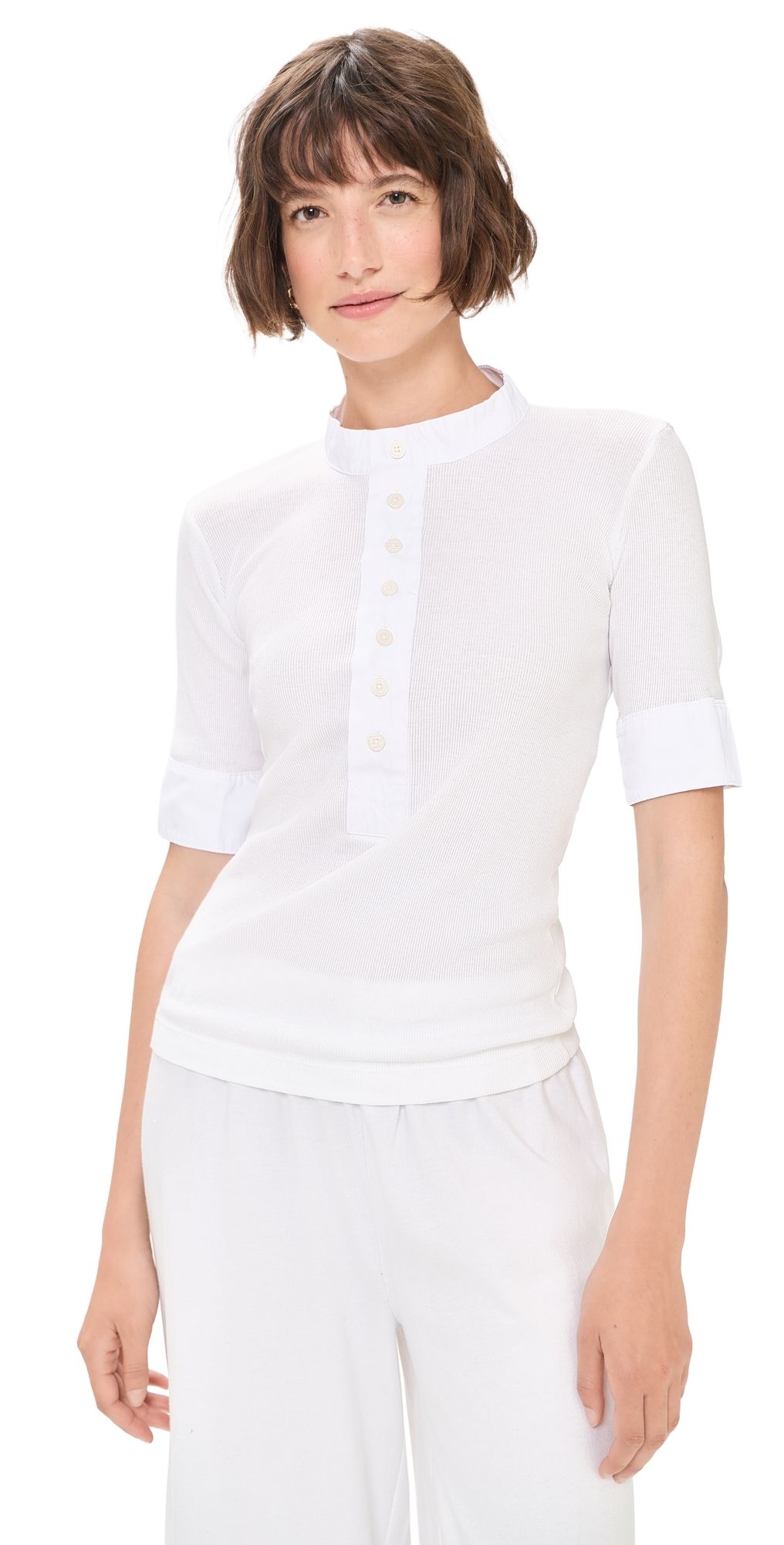 ALL THREE Maria Shirt White L