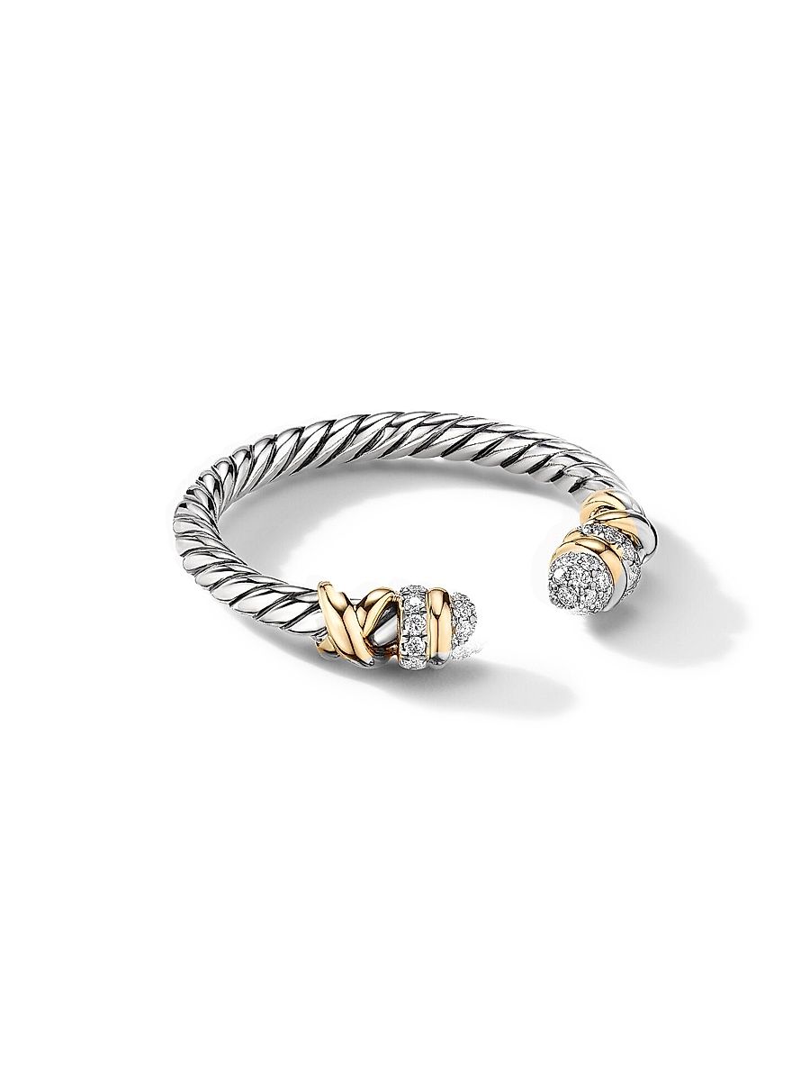 Women's Petite Helena Open Ring in Sterling Silver - Size 7