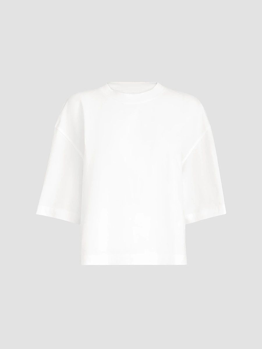 Women's Cotton Jersey T-Shirt - White - Size XXL