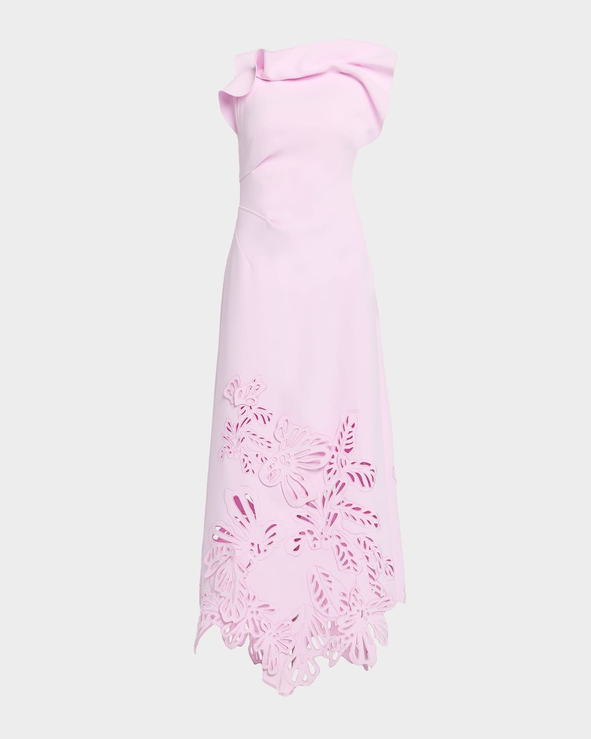 Lessonall Embroidered Maxi Dress