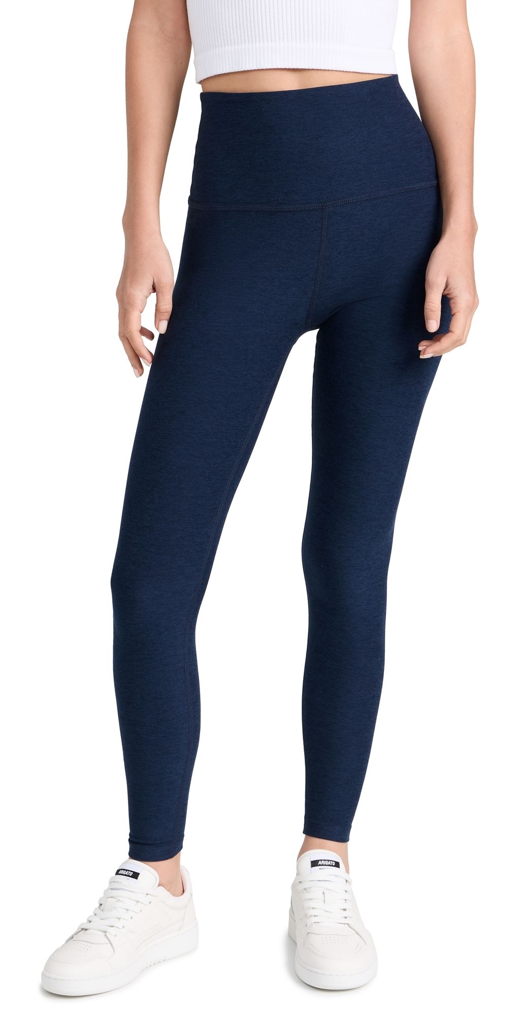Beyond Yoga Spacedye Caught In The Midi Leggings Nocturnal Navy S