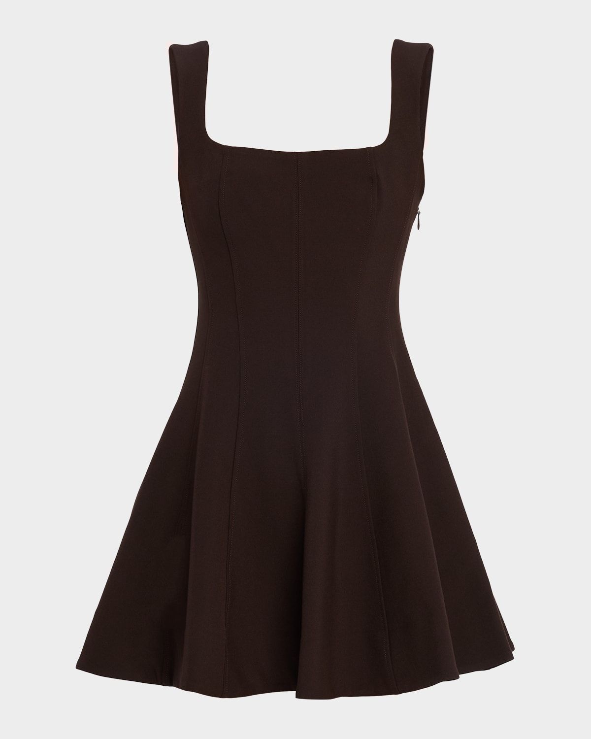 Bronte Square-Neck Sleeveless Mini Dress