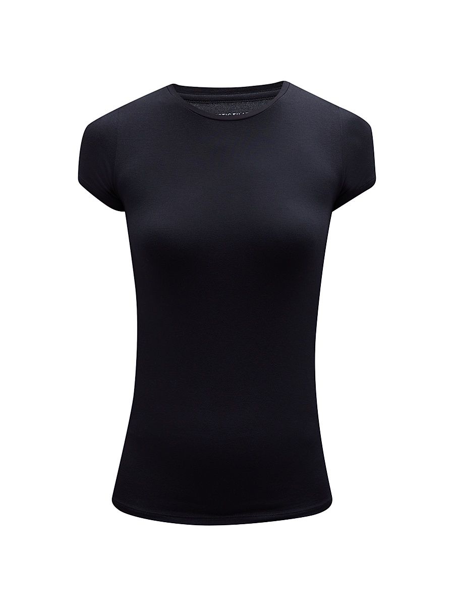 Women's Soft Touch Crewneck T-Shirt - Navy - Size XL