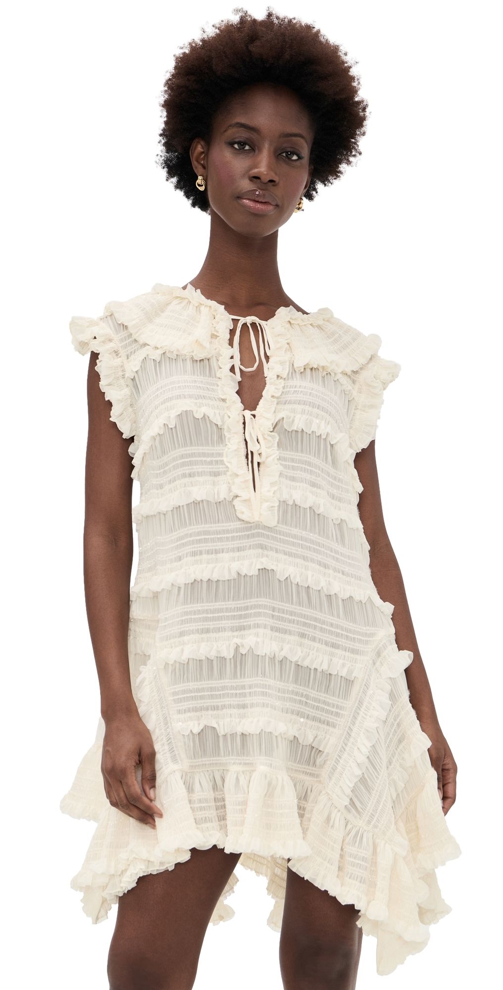 AKNVAS Nora Dress Cream 2