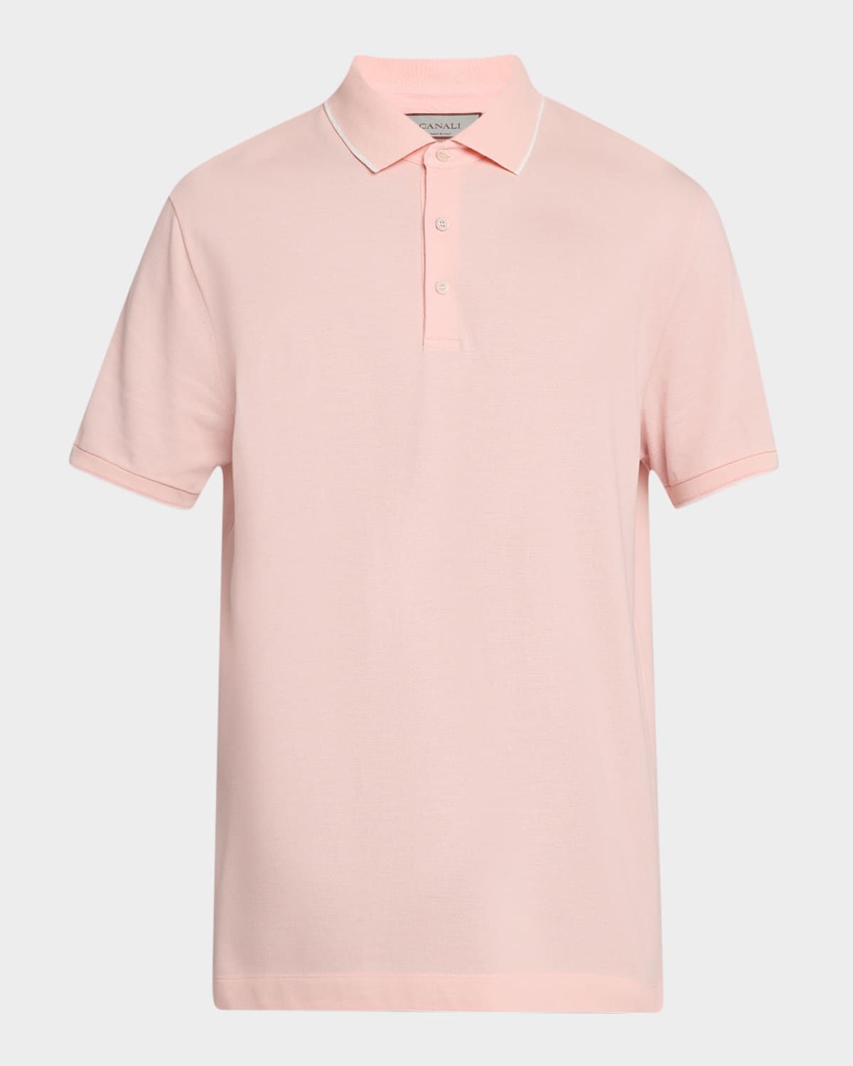 Men & apos;s Two-Tone Short-Sleeve Polo Shirt