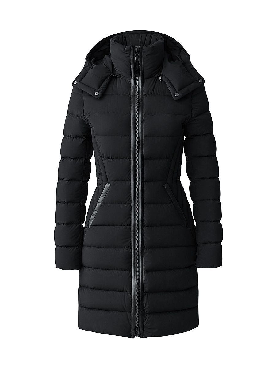 Mackage Women's Farren Light Down Coat - Black - Size XL