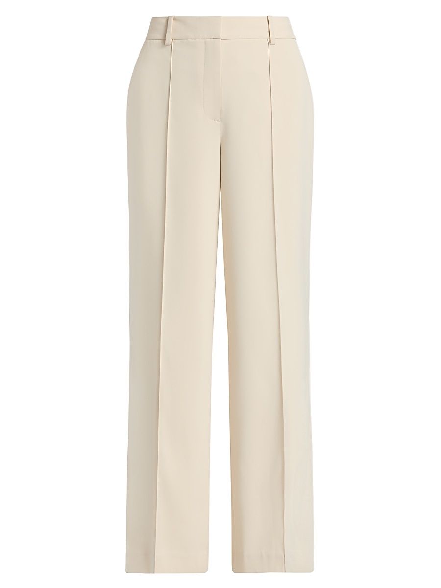 Women's Jana Pintuck Relaxed-Fit Pants - Desert Sand - Size 16