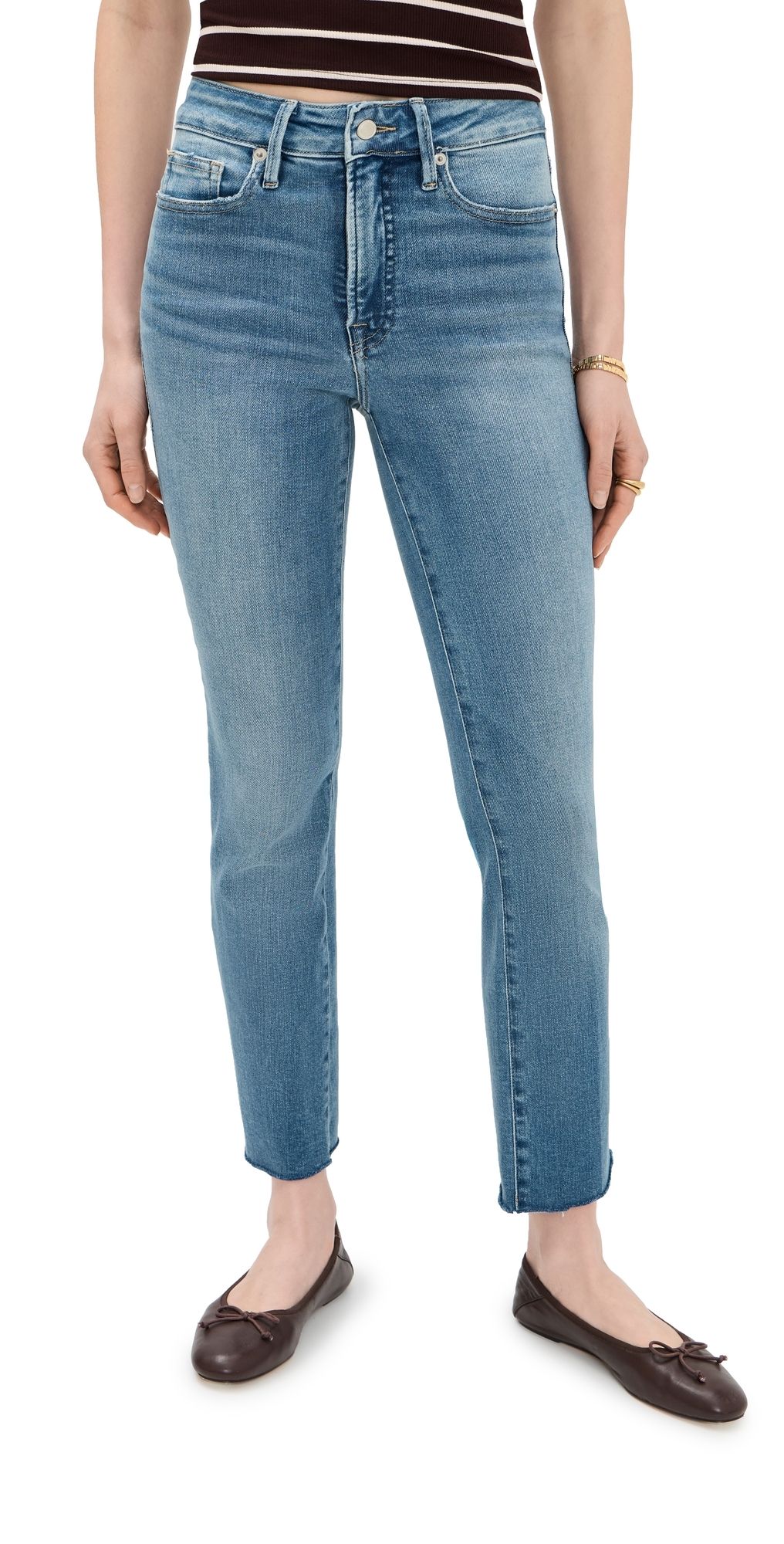 Good American Soft Tech Good Legs Jeans Indigo1209 00