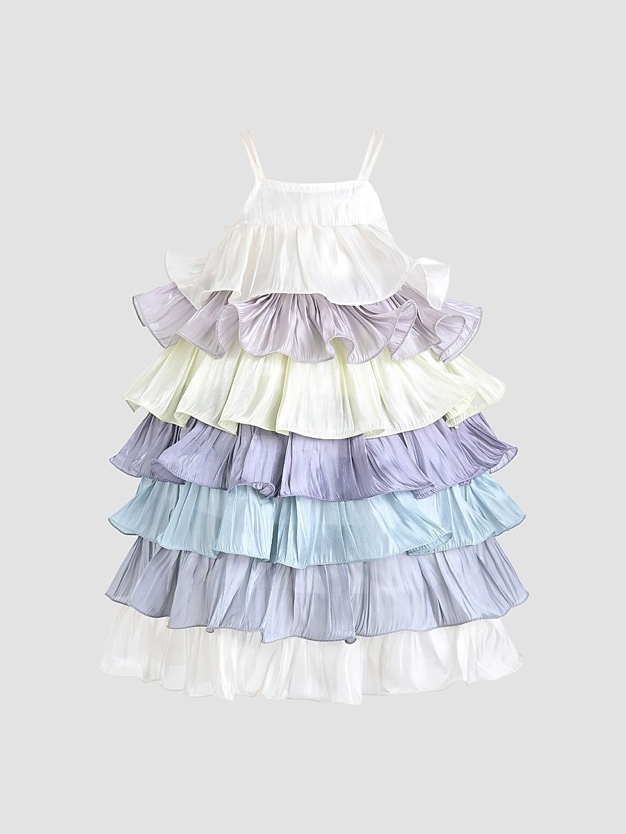 Little Girl's & Girl's Talia Dress - White - Size 9