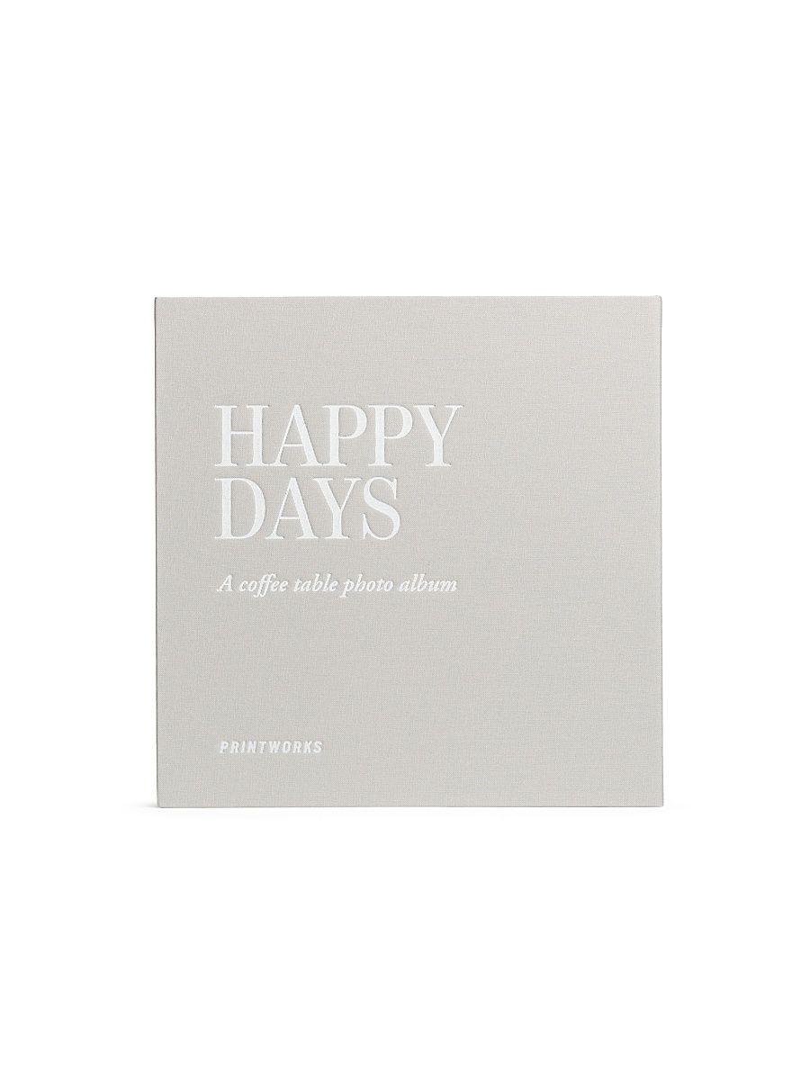 Photo Album Happy Days - Grey