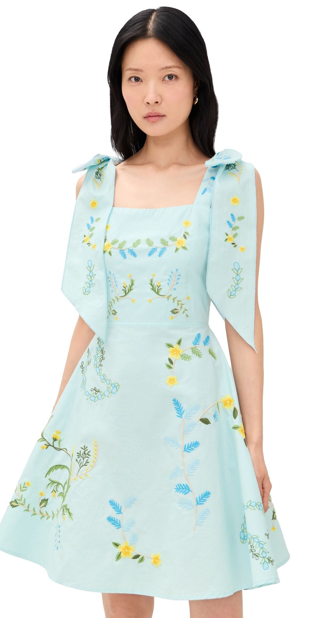 Fanm Mon Safir Dress Blue Dalias XL