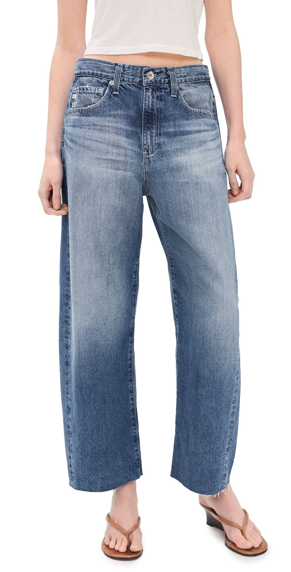 AG Hattie Crop Jeans Yellowstone 24