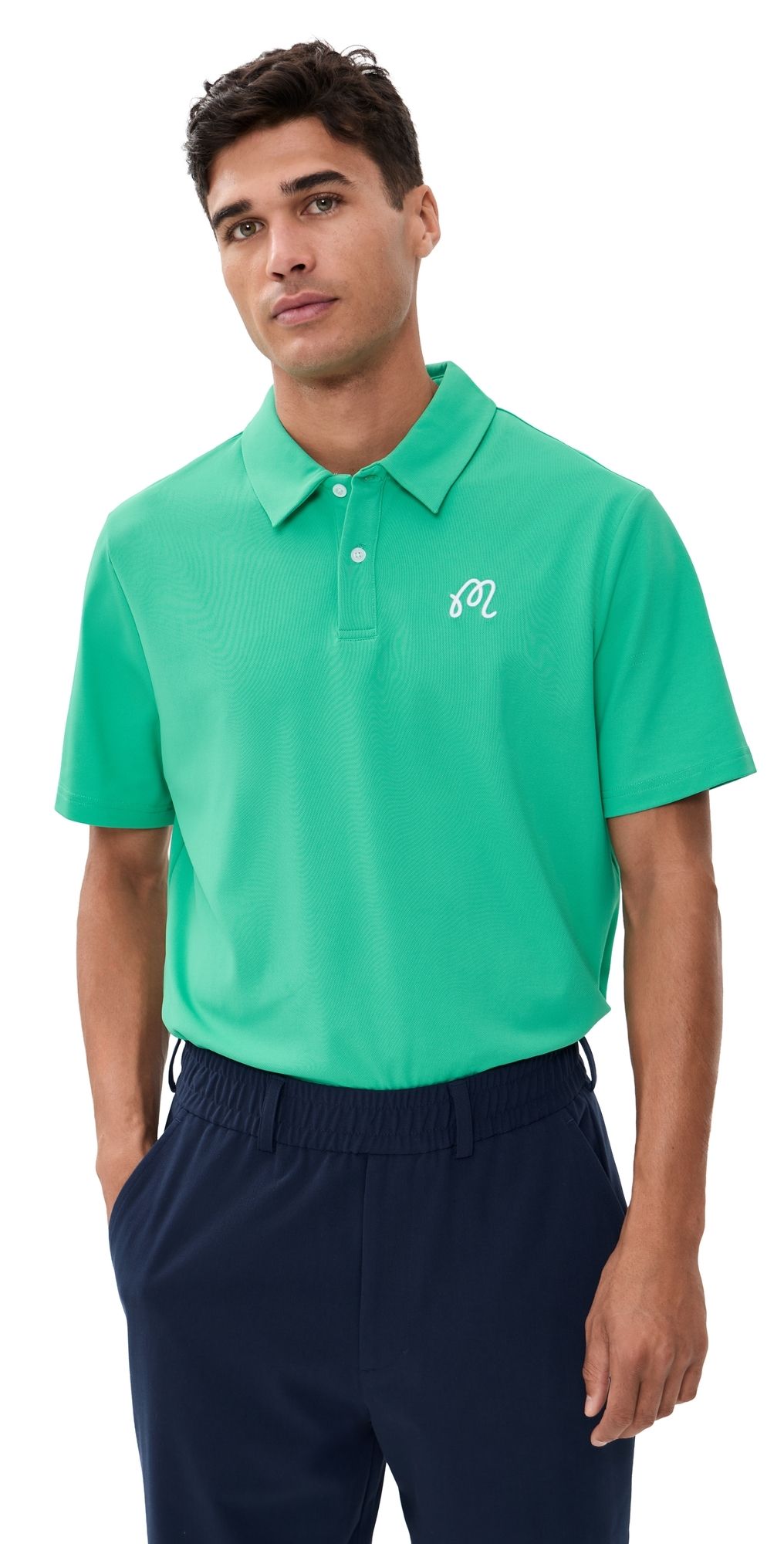 Malbon Fairway Polo Marina Green XXL