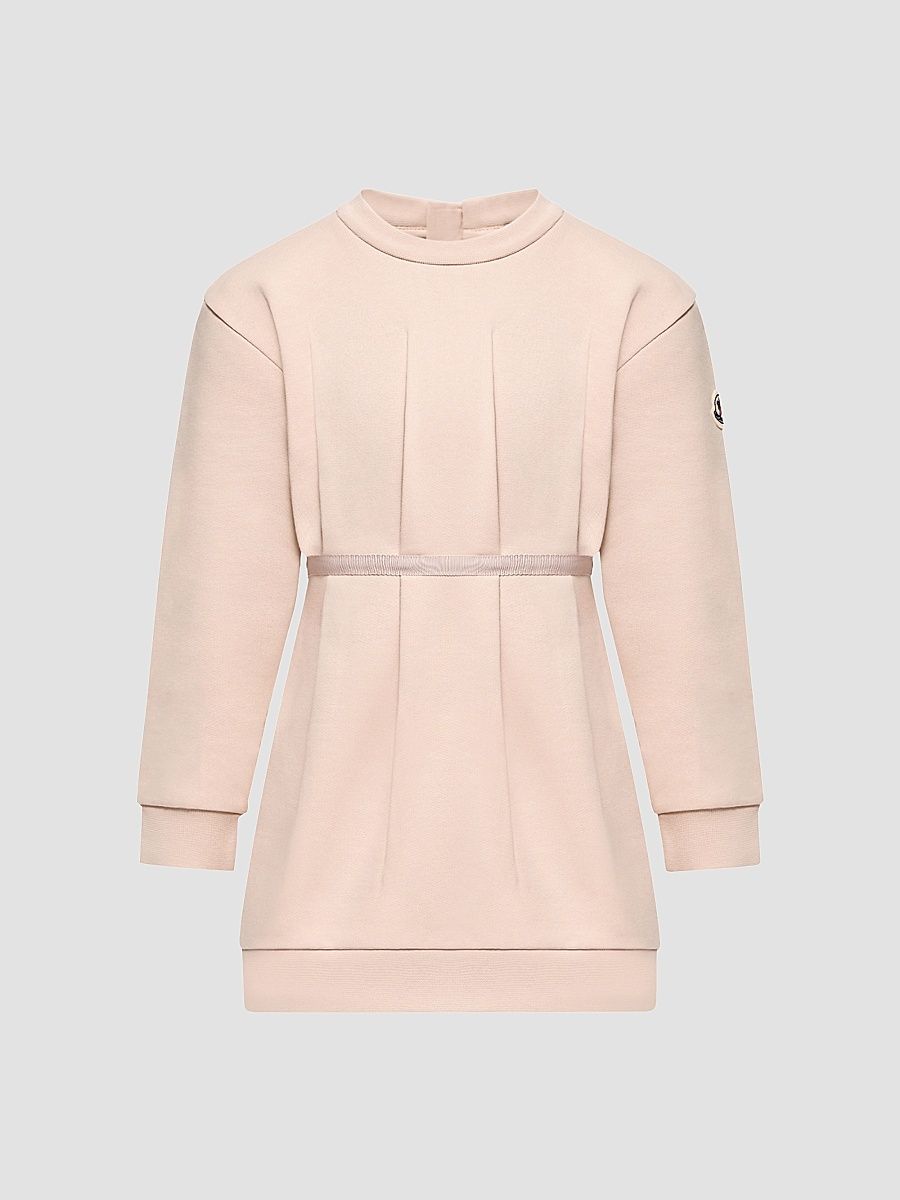 Little Girl's & Girl's Dress in Cotton - Light Pink - Size 14