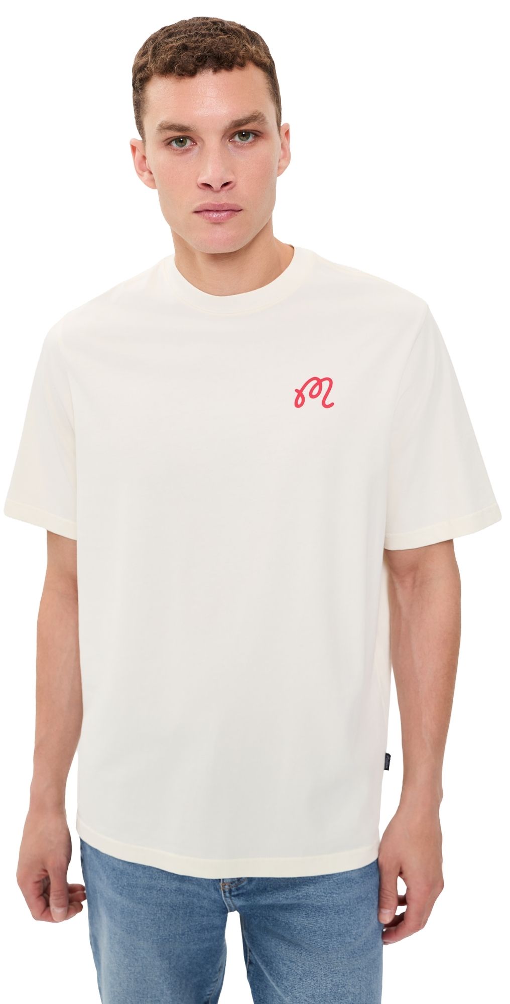 Malbon Bermuda Benchmark Tee Ivory XL
