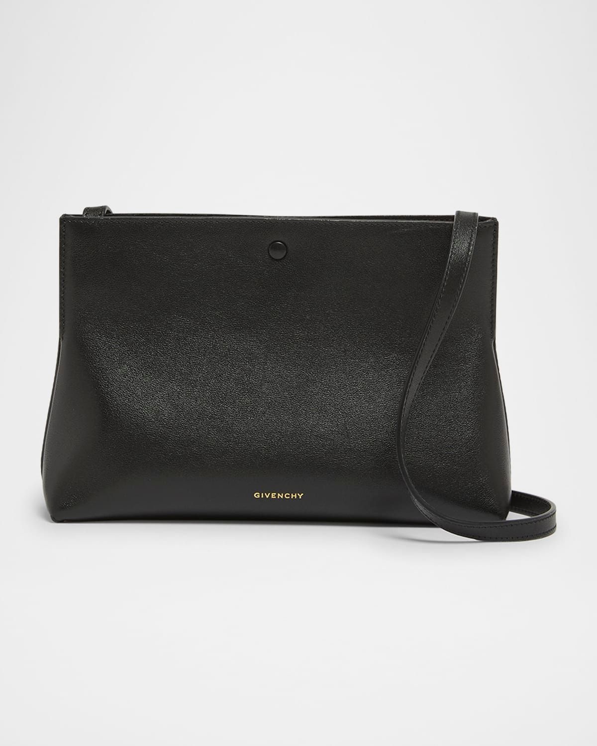 Day Flat Crossbody Pouch Bag in Shiny Leather