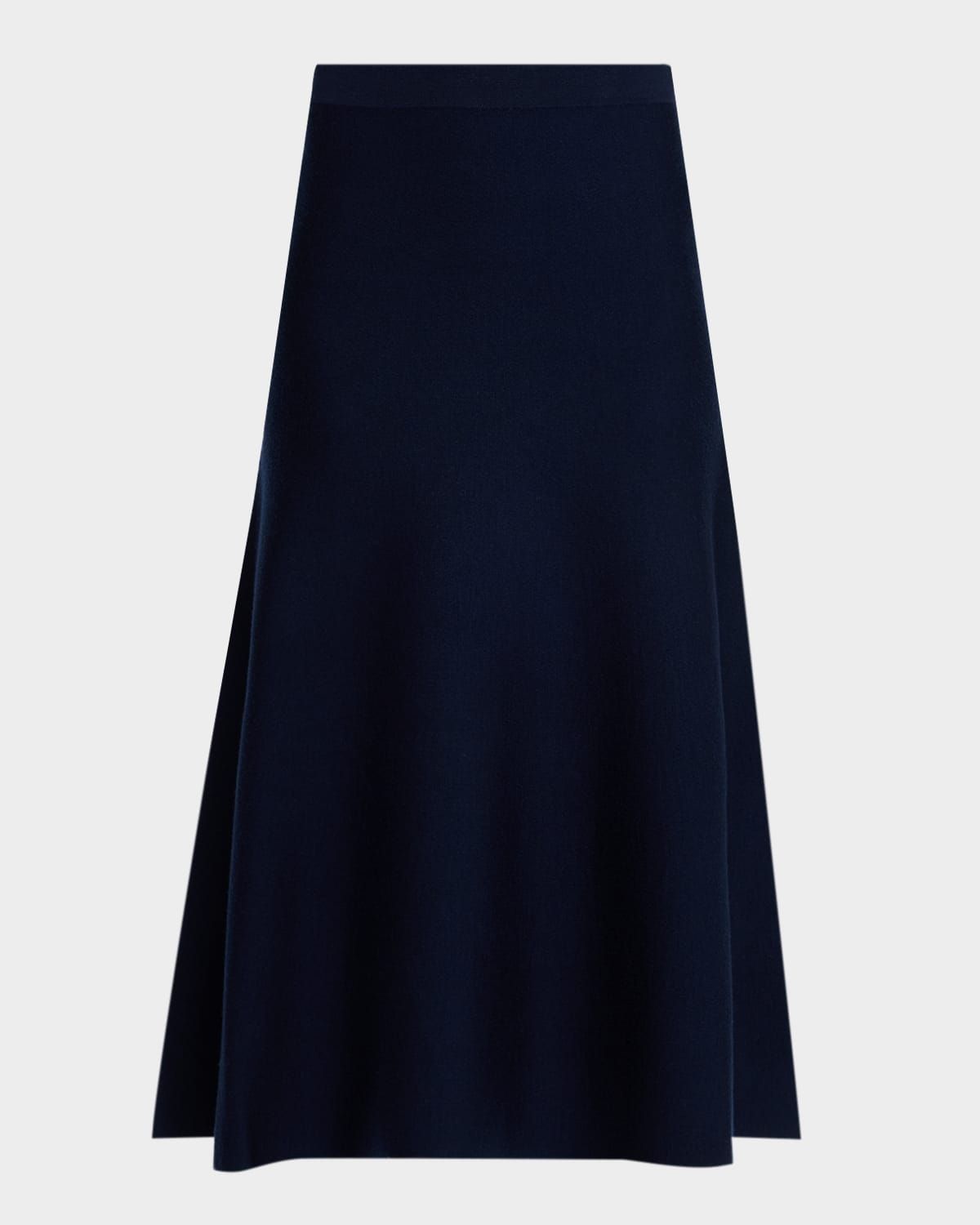 Freddie Midi Wool-Cashmere Skirt