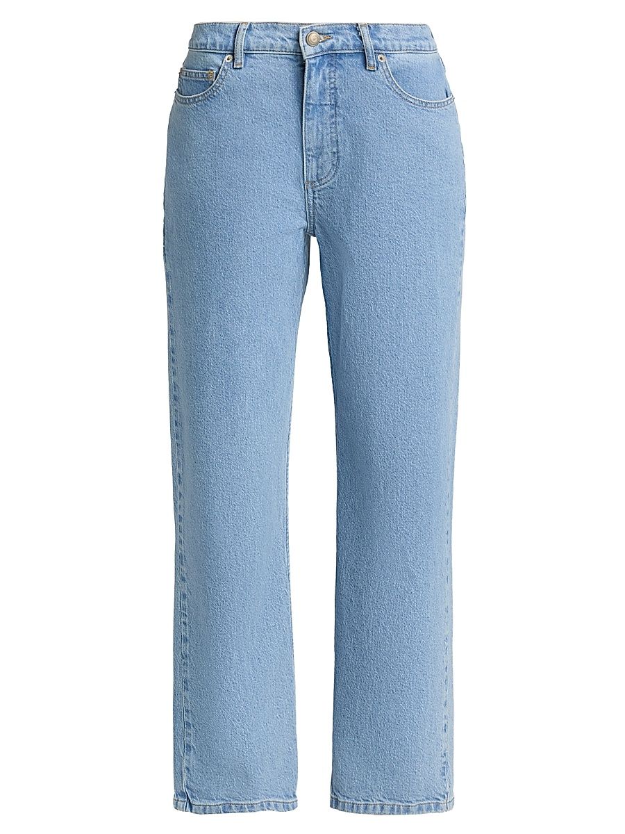 Women's Tommy High-Rise Straight Ankle Jeans - Zephyr - Size 12