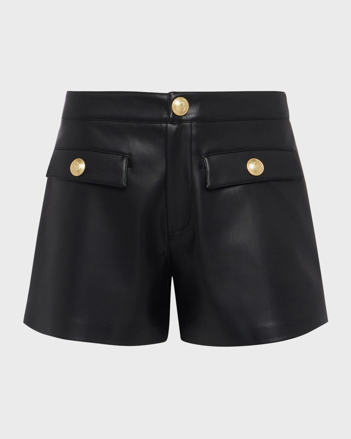 Dionne Faux Leather Shorts