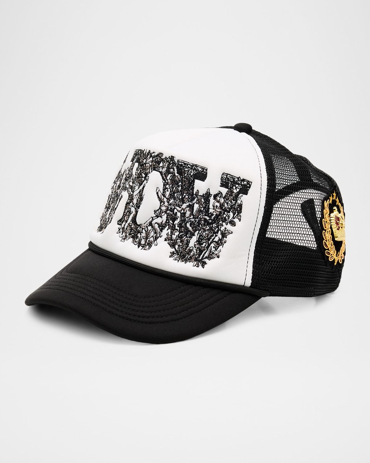 Men & apos;s Baroque Embroidered Trucker Hat