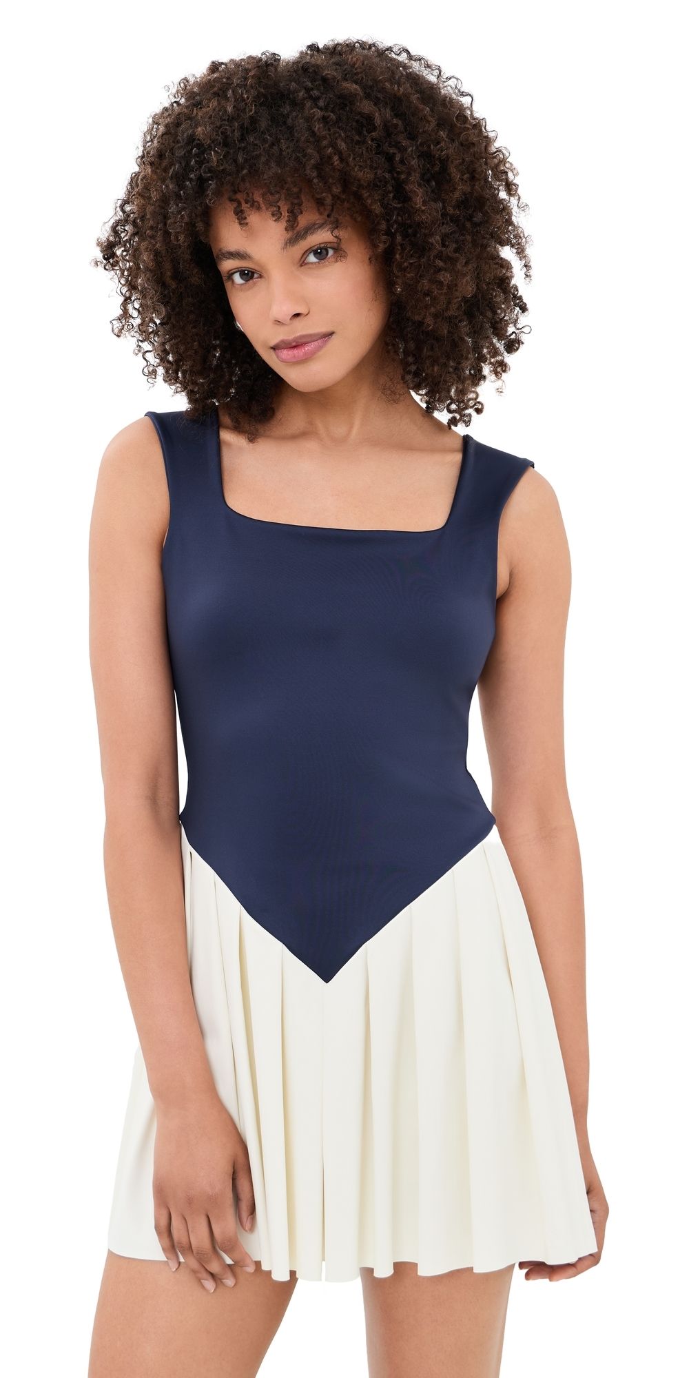Port De Bras Kasumi Dress Navy/Chantilly L
