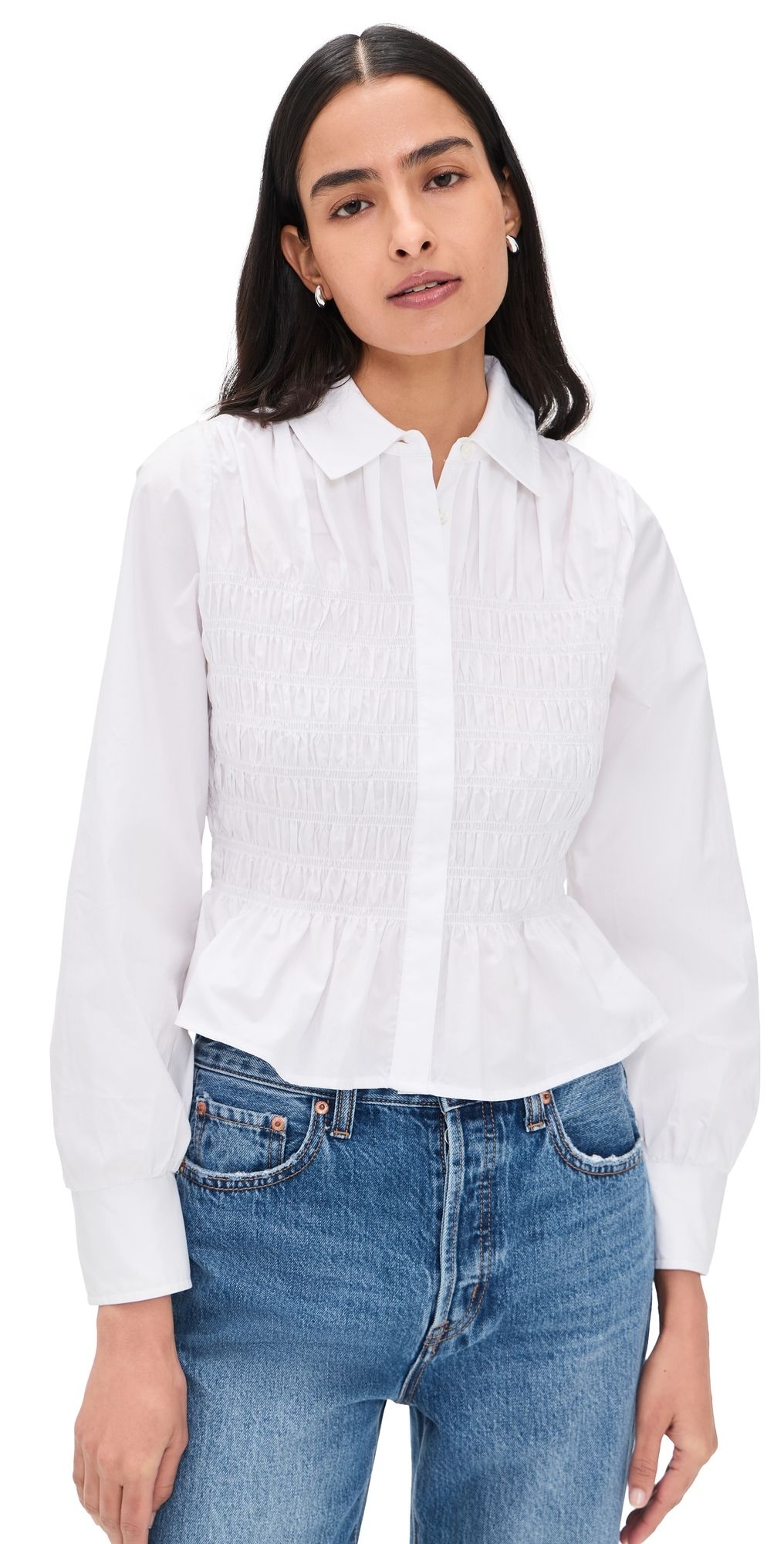RAILS Bradshaw Blouse White L
