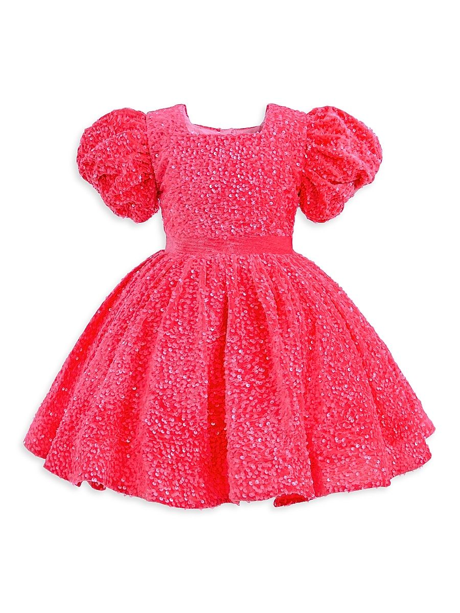 Little Girl's & Girl's Paraiso Dress - Fuchsia - Size 11