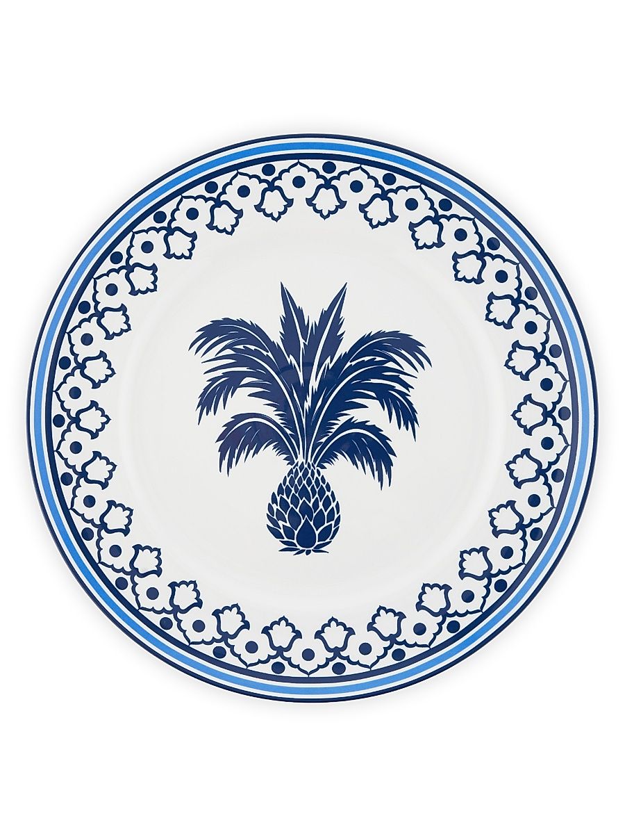 Jaipur Charger Plate - Pink Blue