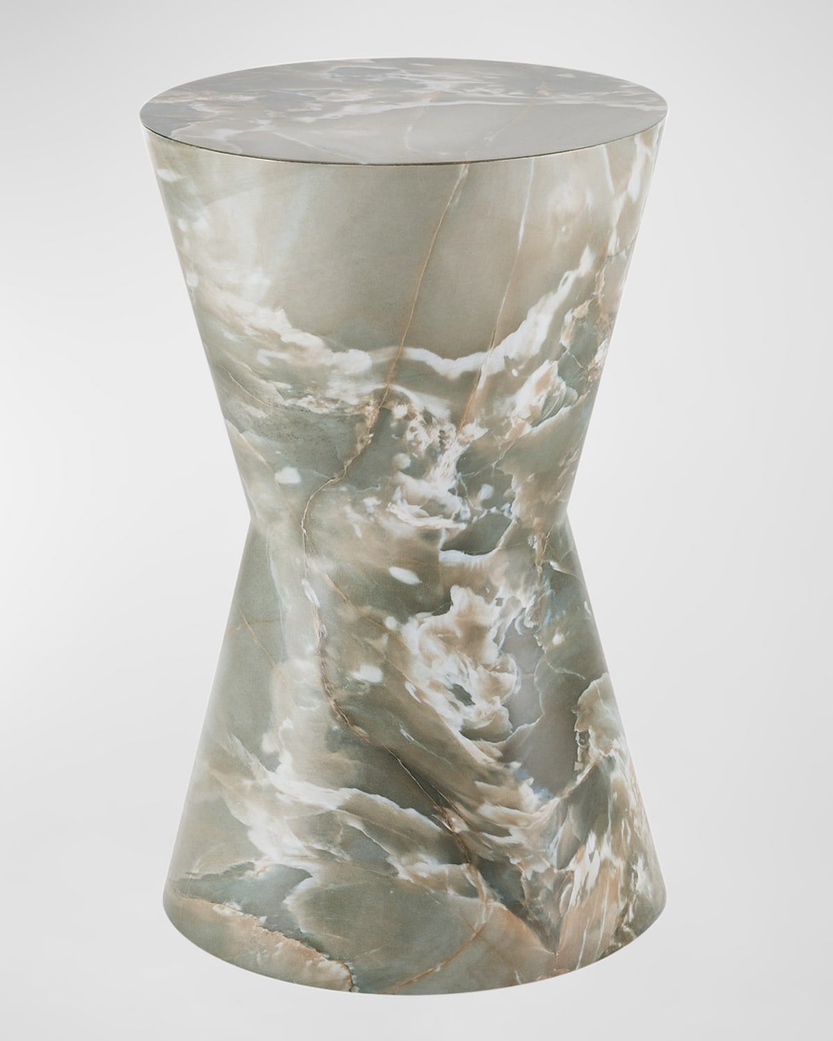 Costello Faux Marble Accent Table